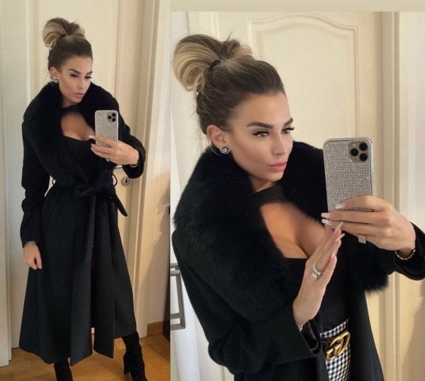 Persia Kürk Yakalı Palto